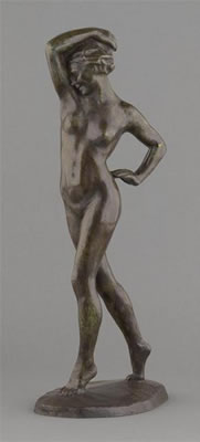 Jeune femme nue