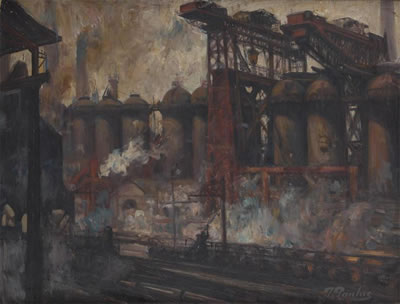 "Hauts Fourneaux à Charleroi".