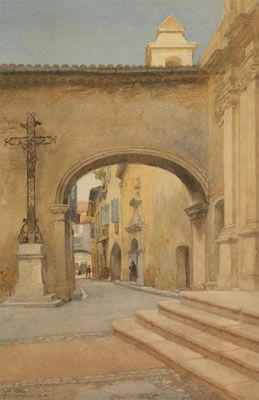 "La rue du Saint Esprit à Antibes". by Louis Titz - Auction record, sale price, and art valuation. Compare with similar artists and explore comparable artworks.