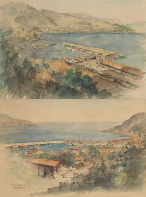 Vues de Villefranche. (2) by Jean Luypaert - Auction record, sale price, and art valuation. Compare with similar artists and explore comparable artworks.