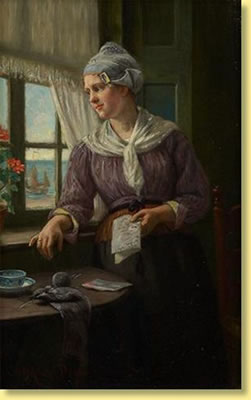 La lettre de la femme du pêcheur