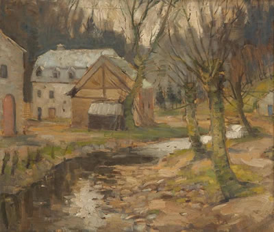 Sample artwork by Henri Theatre (1913 - 1985), known for painting - View similar artists and auction records