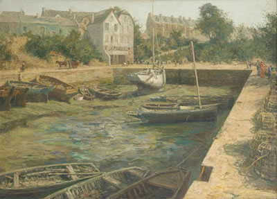 "Le Port de Bono (Morbihan)".