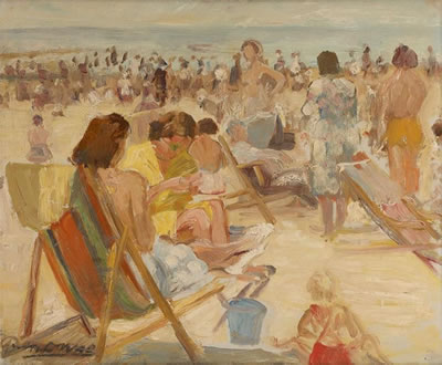 Scène de plage