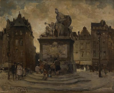 Place du Grand Sablon à Bruxelles