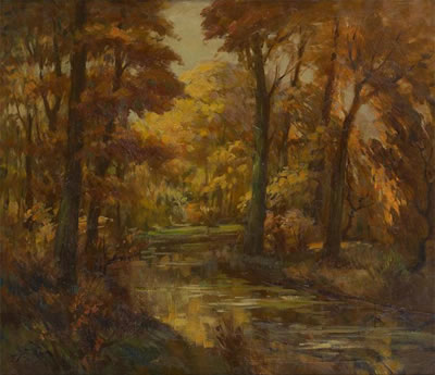Étang en automne