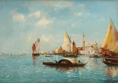 Gondoles à Venise