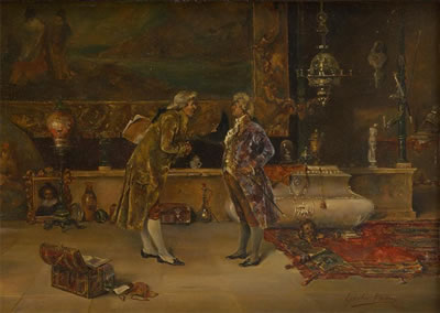 Les gentilshommes amateurs d'Art