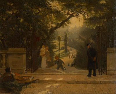 Dans le Parc de Bruxelles