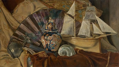 Composition au voilier et à l'éventail by Paul Dillens - Auction record, sale price, and art valuation. Compare with similar artists and explore comparable artworks.