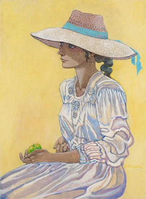 Madame Strebelle à la pomme