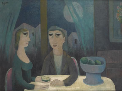 "Le partage du soir".