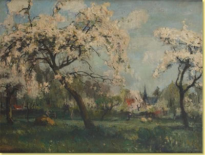 Verger fleuri