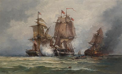 Combat naval