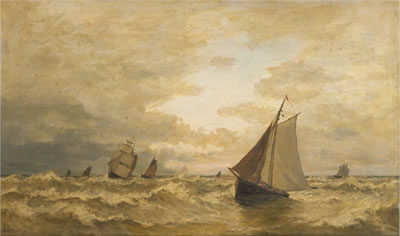 Marine avant l'orage by Arthur Bouvier - Auction record, sale price, and art valuation. Compare with similar artists and explore comparable artworks.