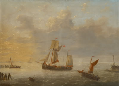 Retour des pêcheurs au coucher du soleil by Louis Verboeckhoven II - Auction record, sale price, and art valuation. Compare with similar artists and explore comparable artworks.