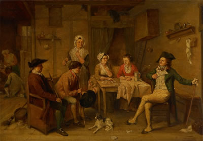 Chez la tireuse de cartes