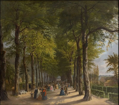 Promeneurs dans l'allée by Ernest Krins - Auction record, sale price, and art valuation. Compare with similar artists and explore comparable artworks.