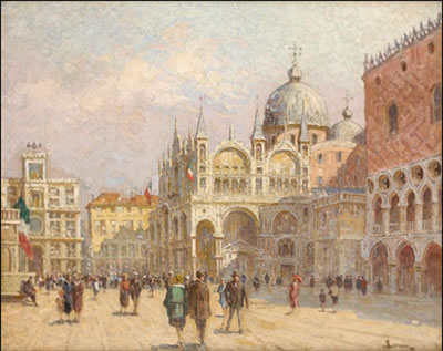 Sample artwork by Sophus Levinsen (1869 - 1943), known for painting - View similar artists and auction records