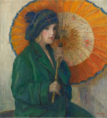 Jeune fille à l'ombrelle