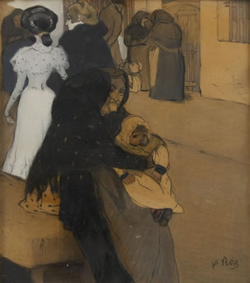 Sample artwork by Pau Roig Cisa (1879 - 1955), known for drawing - View similar artists and auction records