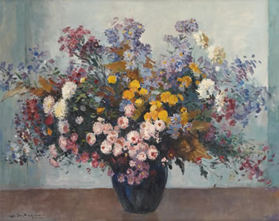 Vase fleuri