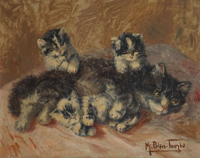 Sample artwork by Madeleine Tombu (1897 - 1995), known for figure, still life, landscape painting - View similar artists and auction records