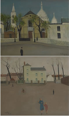 "Église à Montmartre" et "La maison du notable". (2) by Émile Mahy - Auction record, sale price, and art valuation. Compare with similar artists and explore comparable artworks.