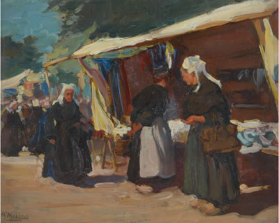 Marché à Concarneau