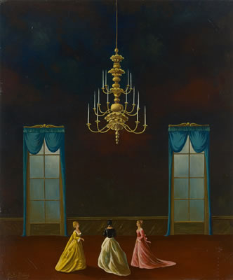"La conversation mondaine 1850".