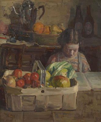 Sample artwork by Thomas Rathmell (1912 - 1990), known for painting - View similar artists and auction records