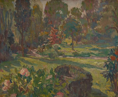 Le jardin en été by Alfons Dessenis - Auction record, sale price, and art valuation. Compare with similar artists and explore comparable artworks.