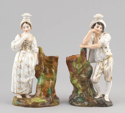Berger et bergère, formant flacon et porte-plumes by Jacques Petit - Auction record, sale price, and art valuation. Compare with similar artists and explore comparable artworks.