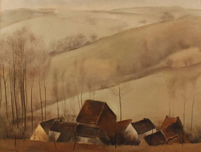 Vue de Wautier-Braine by Frans Depooter - Auction record, sale price, and art valuation. Compare with similar artists and explore comparable artworks.