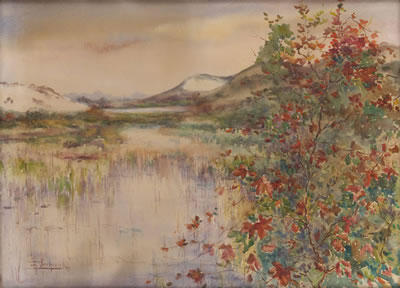 Paysage printanier
