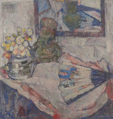"L'éventail japonais". by Walter Stevens - Auction record, sale price, and art valuation. Compare with similar artists and explore comparable artworks.