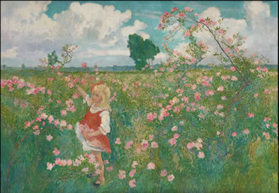 Verwilderde rozen
