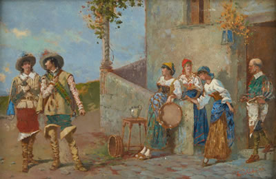Les musiciennes et les mousquetaires