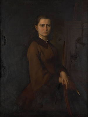 Portrait d'artiste peintre