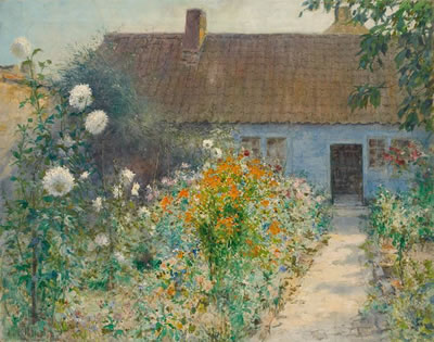 Le jardin au printemps