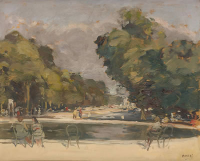 Après-midi aux Tuileries