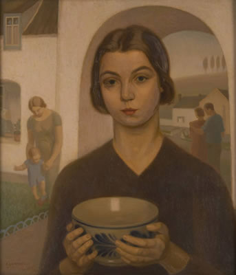 Jeune fille au bol