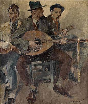 Musiciens et chanteur