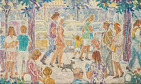 Boulevard animé