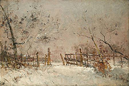 Paysage enneigé