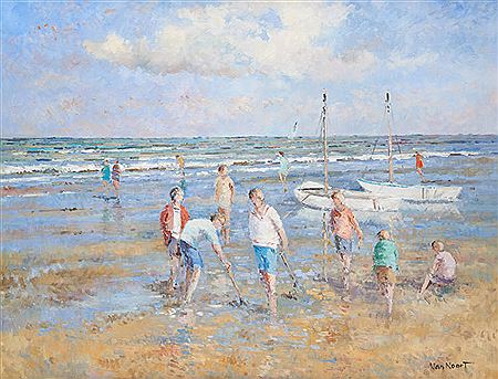 L'école de voiles by Andrianus Cornelius Van Noort - Auction record, sale price, and art valuation. Compare with similar artists and explore comparable artworks.
