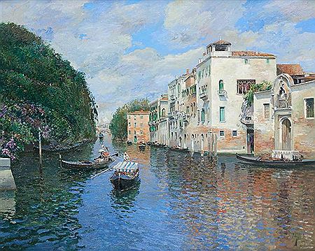 Sample artwork by Jose Luis Checa (Born 1950), known for realistic painting, outdoor and fast painting - View similar artists and auction records