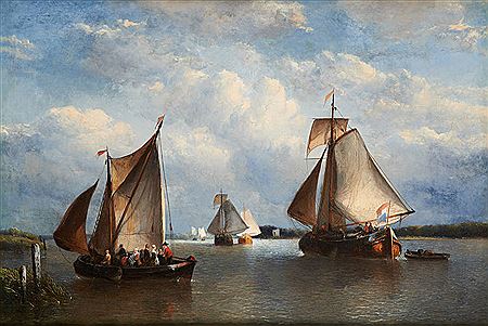 La sortie du dimanche en scheldeboot