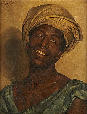 Tête d'africain