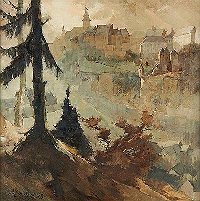 Vue plongeante sur Luxembourg-Ville